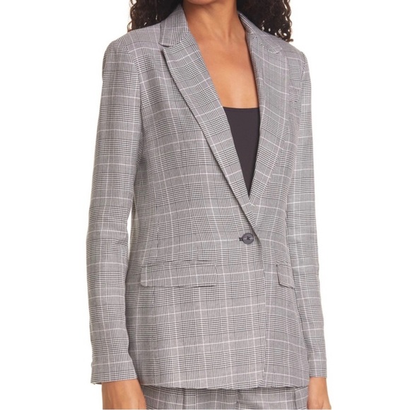 NEW ATM ANTHONY THOMAS MELILLO HOUNDSTOOTH PLAID BLAZER - Picture 2 of 10